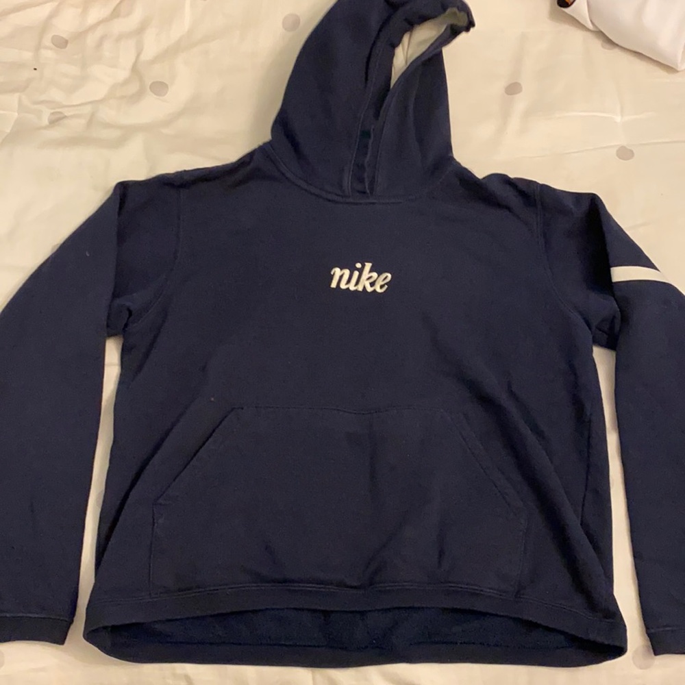 Navy Blue Nike Hoodie